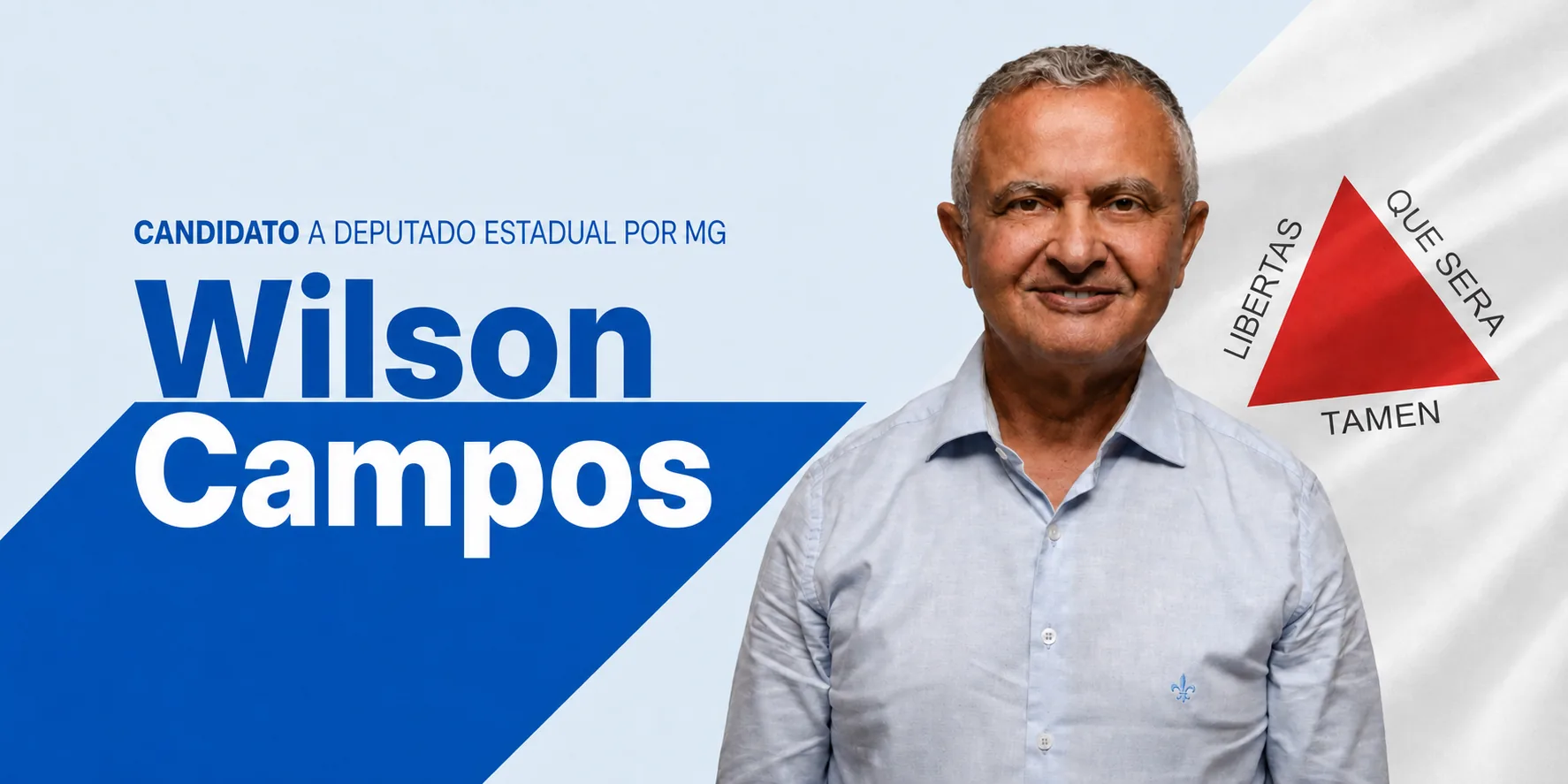 Wilson Campos, pré-candidato a deputado estadual por Minas Gerais